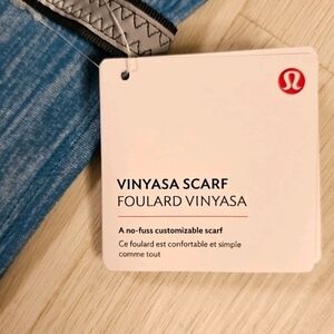 Lululemon Blue Vinyasa Scarf